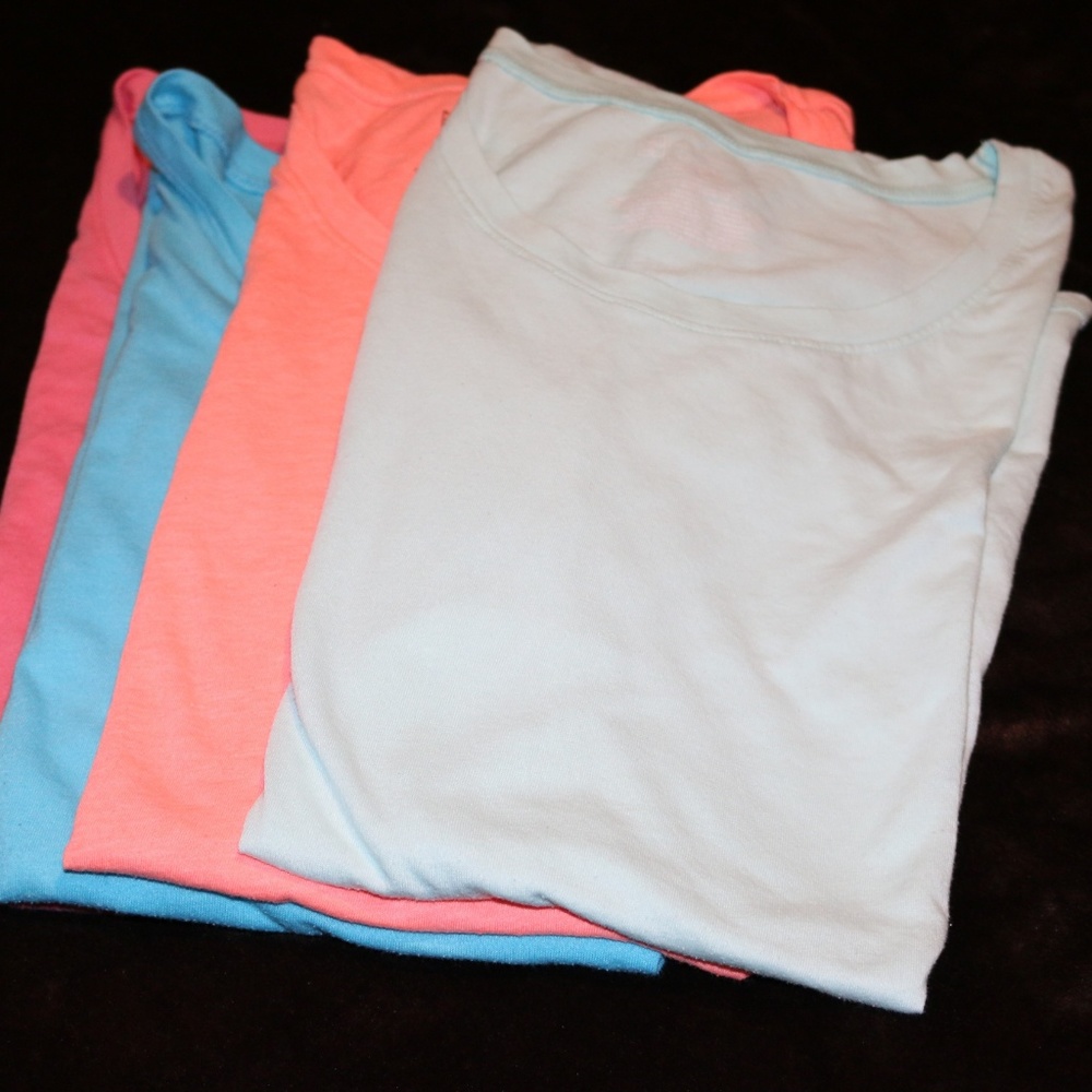 Juniors short sleeve tee shirts, multipack.